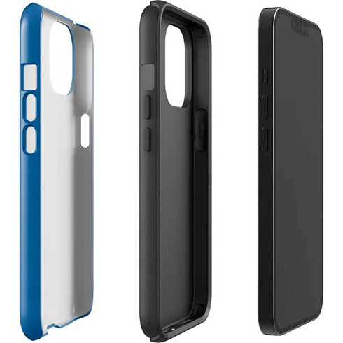 MLB Los Angeles Dodgers - Solid Distressed iPhone 15 Impact Case